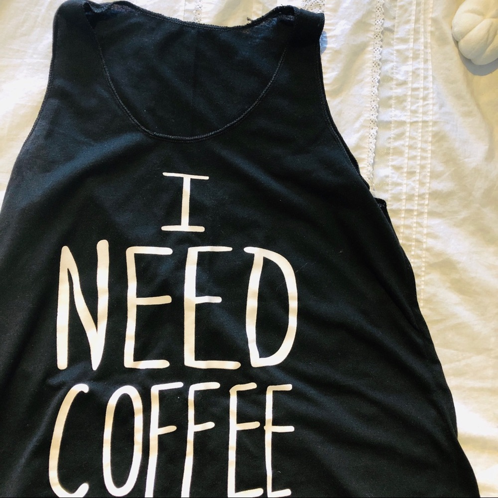 I need coffee tank top☕️